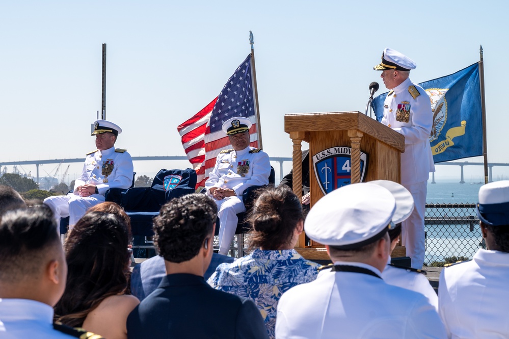 Capt. Noel Dahlke Retirement at USS Midway Museum