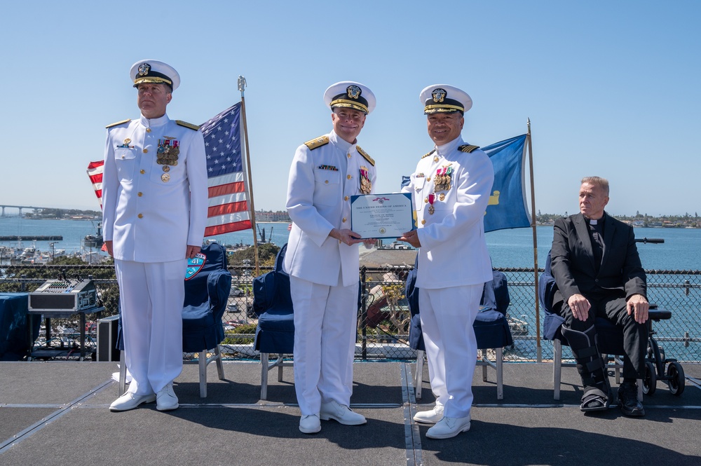 Capt. Noel Dahlke Retires at USS Midway Museum