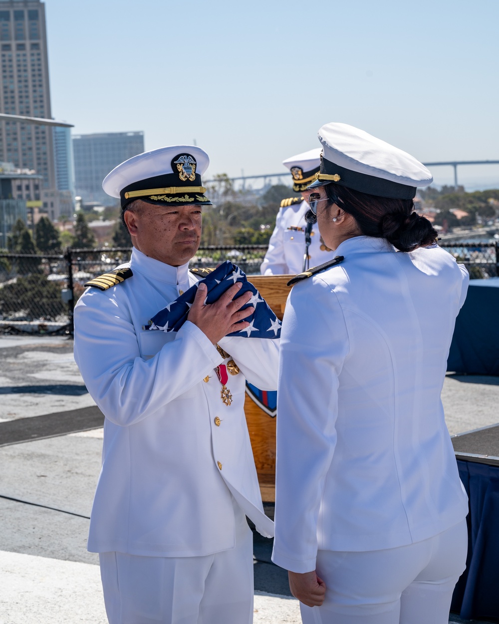 Capt. Noel Dahlke Retires at USS Midway Museum