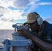 Standing Watch Aboard USS Carter Hall