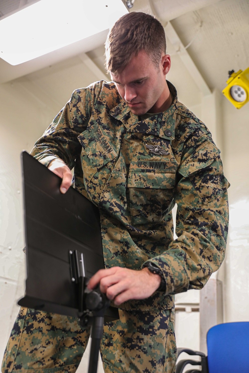 Shipboard Life Aboard USS Carter Hall