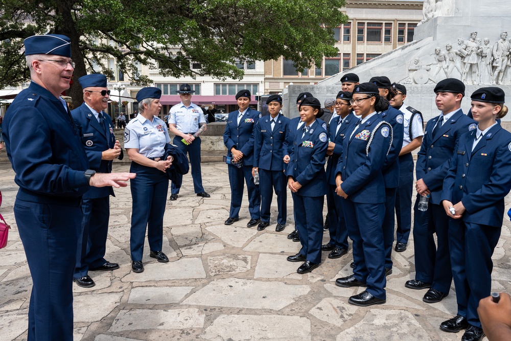 U.S. Air Force day at the Alamo