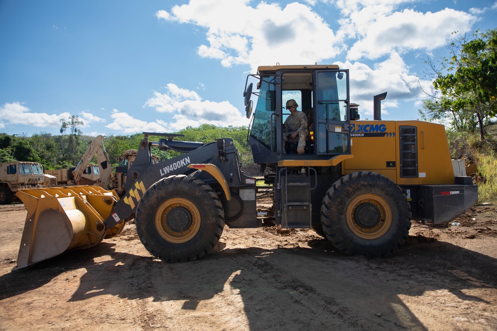 130th Engineer Brigade Constructs Range, Balikatan 23, Philippines