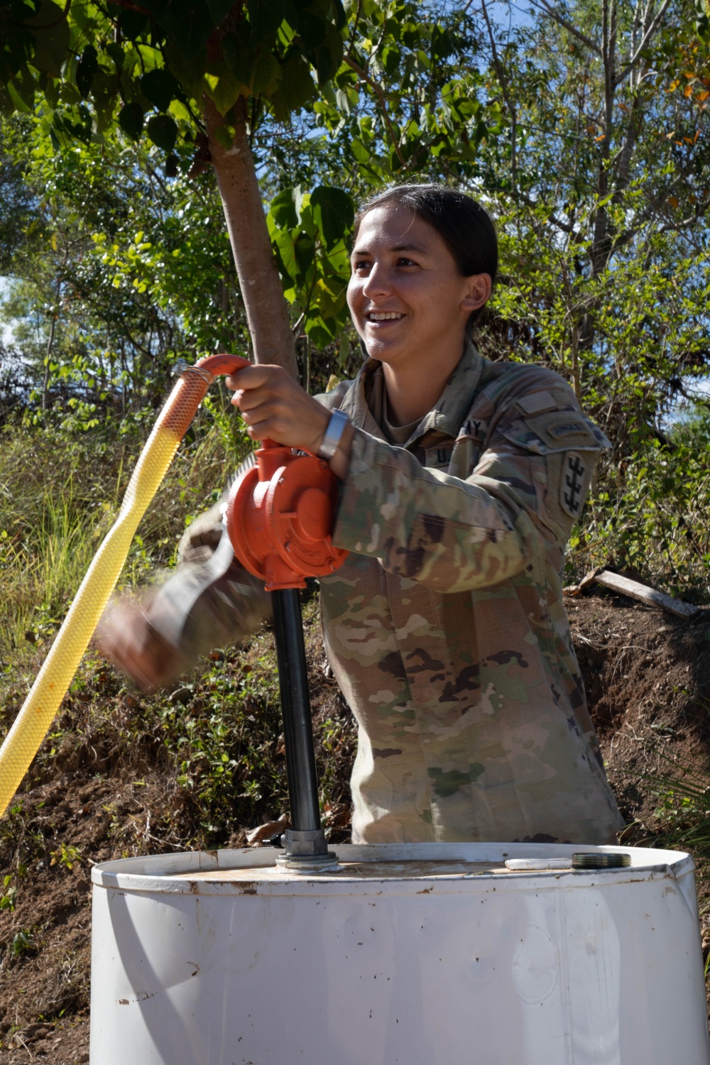 130th Engineer Brigade Constructs Range, Balikatan 23, Philippines