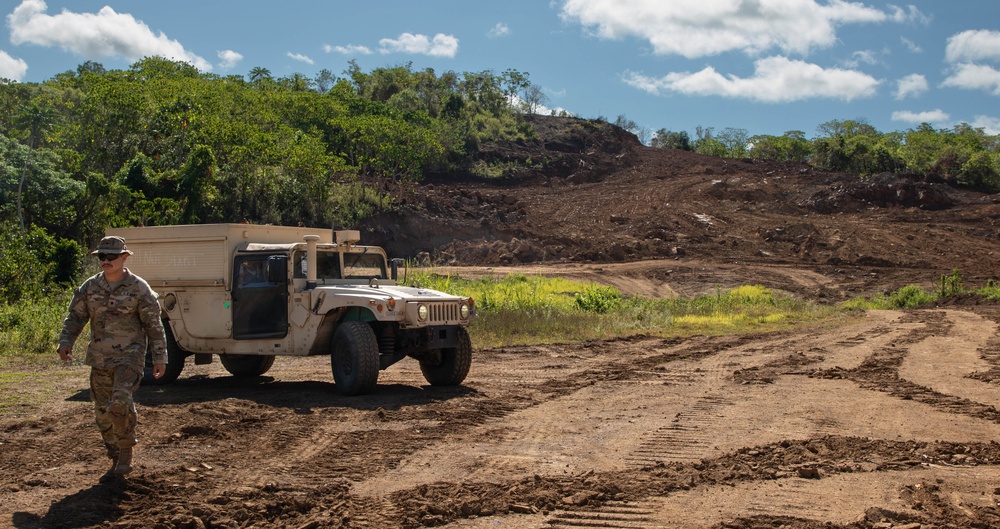 130th Engineer Brigade Constructs Range, Balikatan 23, Philippines