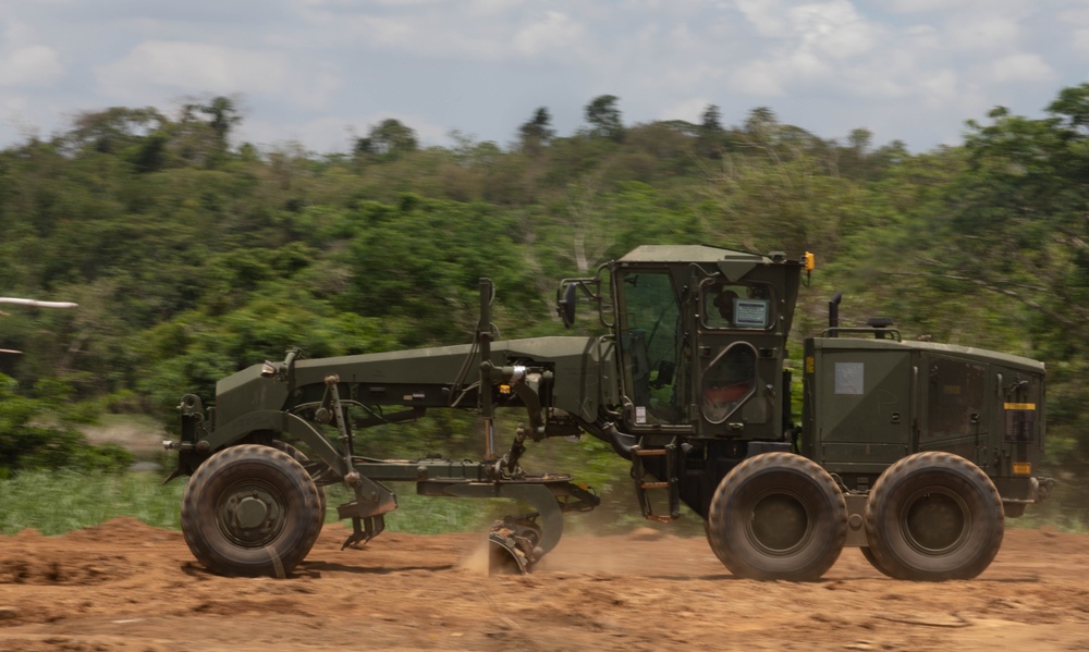 130th Engineer Brigade Constructs Range, Balikatan 23, Philippines