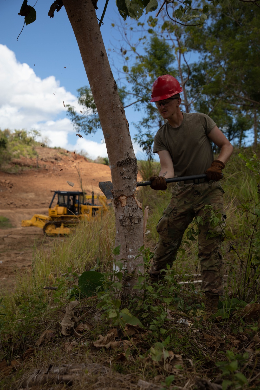 130th Engineer Brigade Constructs Range, Balikatan 23, Philippines