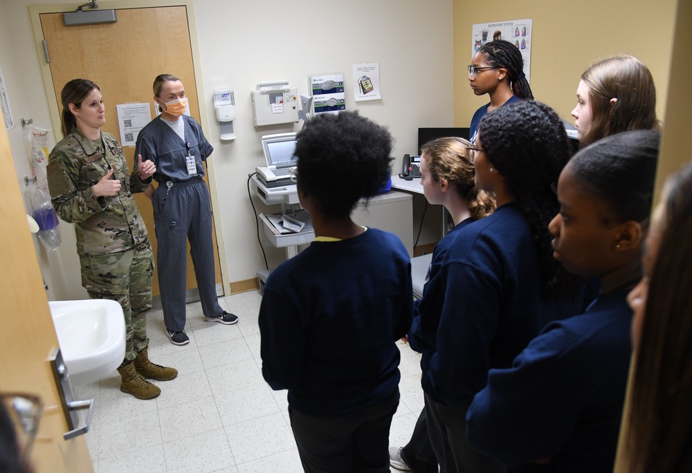 Medics host allied health class