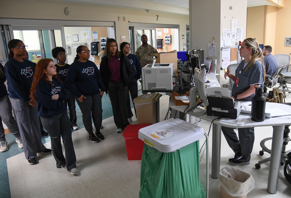 Medics host allied health class