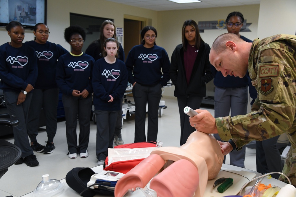 Medics host allied health class