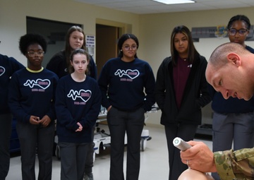 Medics host allied health class