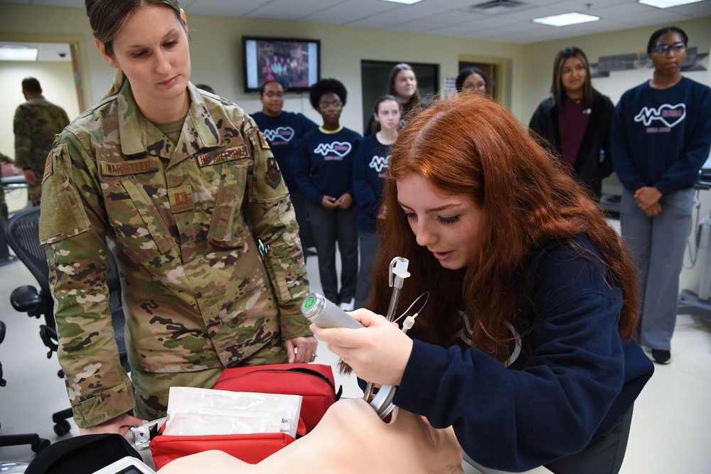 Medics host allied health class