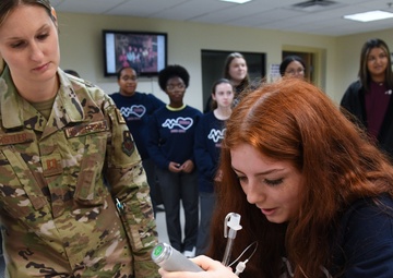Medics host allied health class