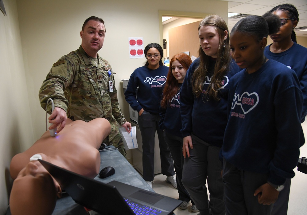 Medics host allied health class