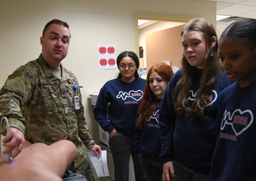 Medics host allied health class