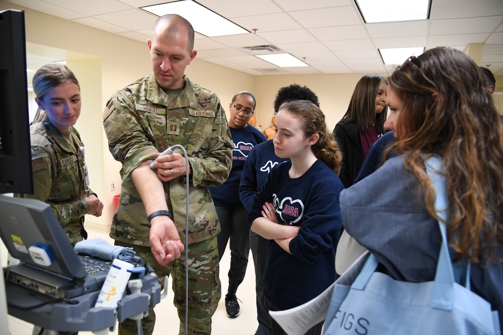 Medics host allied health class