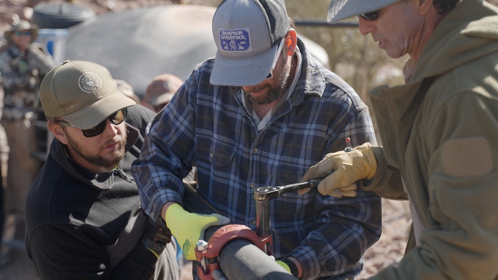 Yuma winter sees wildlife water catchment improvements at YPG