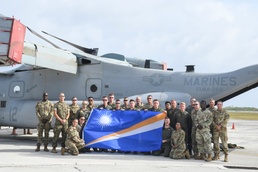 VMM-268 Conducts Community Engagement on U.S. Army Garrison-Kwajalein Atoll