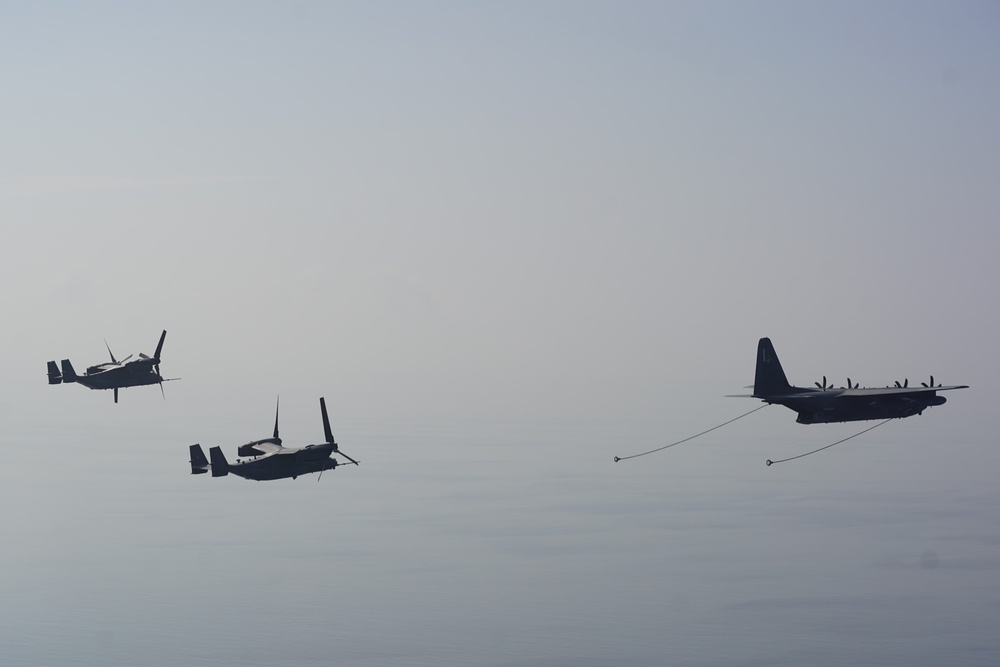 Balikatan 23 | US Air Force performs air-to-air refueling during Balikatan 23