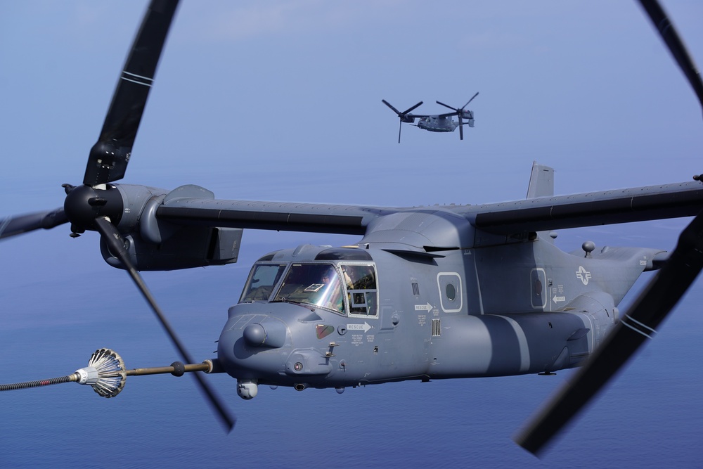 Balikatan 23 | US Air Force performs air-to-air refueling during Balikatan 23