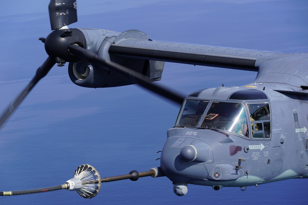Balikatan 23 | US Air Force performs air-to-air refueling during Balikatan 23