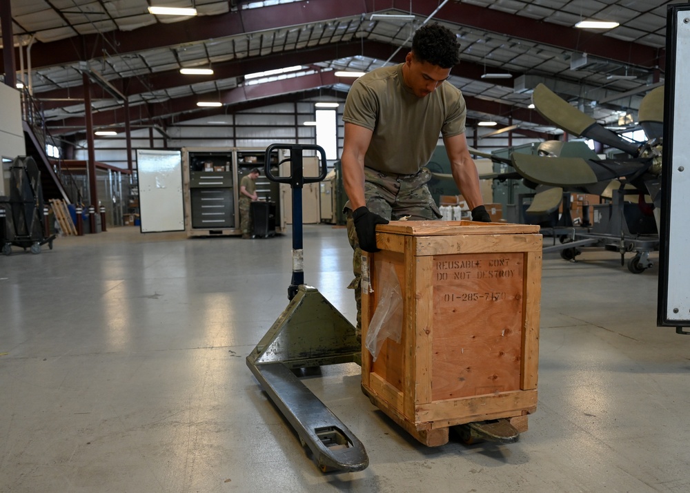 Logistics Readiness Squadron Airmen across DM