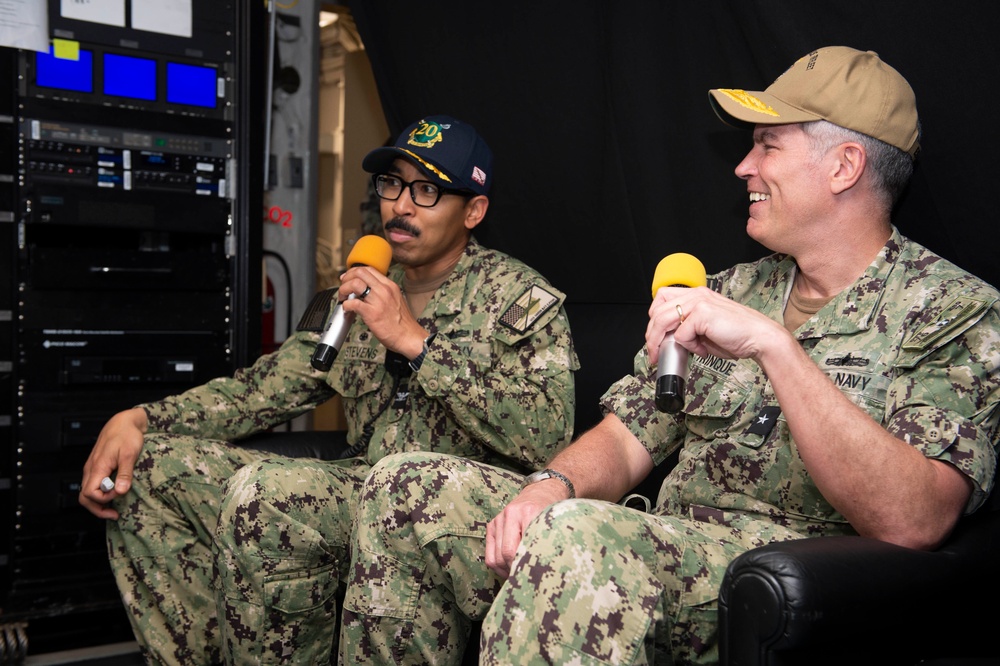 Rear Adm. Trinque Visits Various ESG7 Units