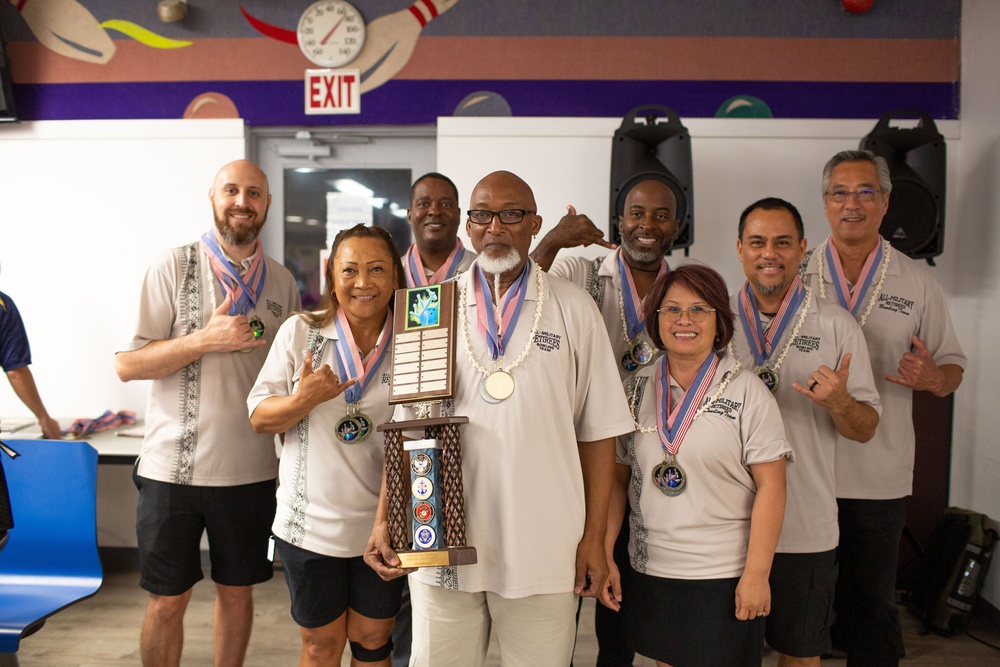 DVIDS Images Retirees win Hawaii AllMilitary Bowling Tournament