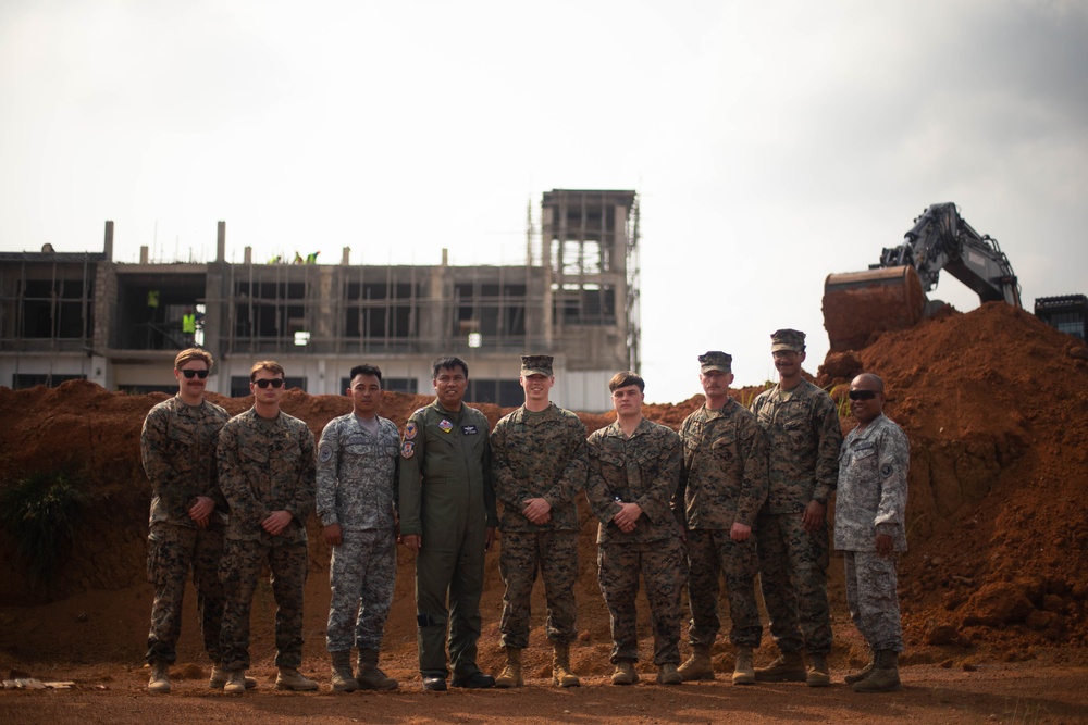 Balikatan 23 | CJCMOTF Marines conduct bilateral engagement at Lal-lo