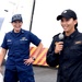 U.S. Coast Guard Cutter Stratton welcomes New Zealand Navy Sailors aboard for Western Pacific Patrol