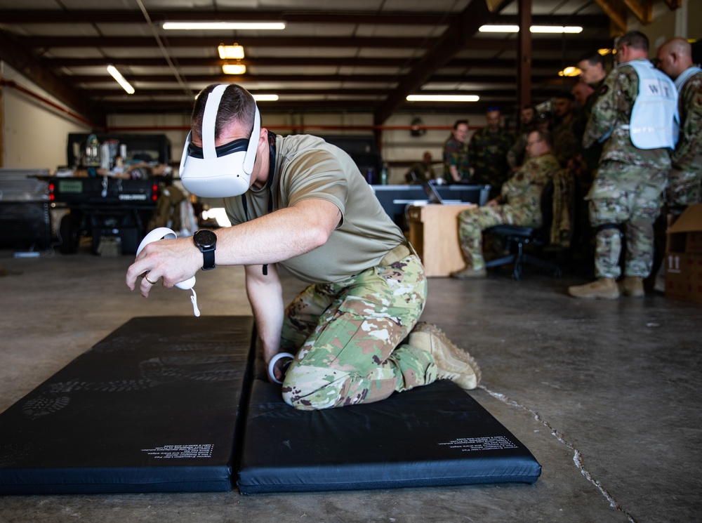 SIM X Virtual Reality training