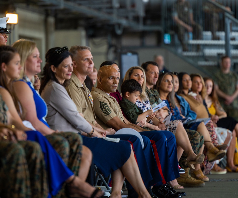 Marine Aircraft Group 12 Hosts A Relief and Appointment Ceremony