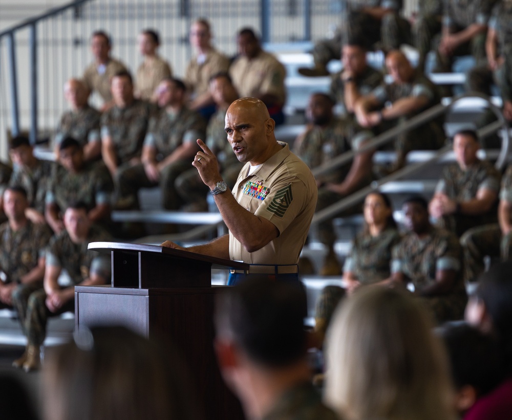 Marine Aircraft Group 12 Hosts A Relief and Appointment Ceremony