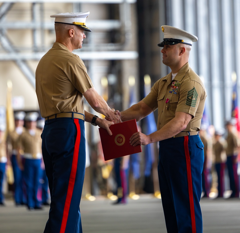 Marine Aircraft Group 12 Hosts A Relief and Appointment Ceremony