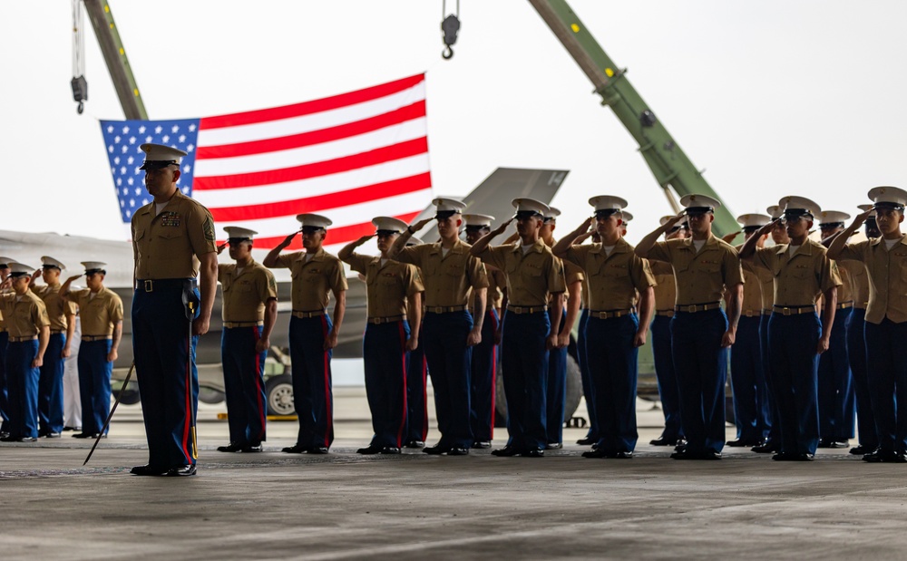 Marine Aircraft Group 12 Hosts A Relief and Appointment Ceremony