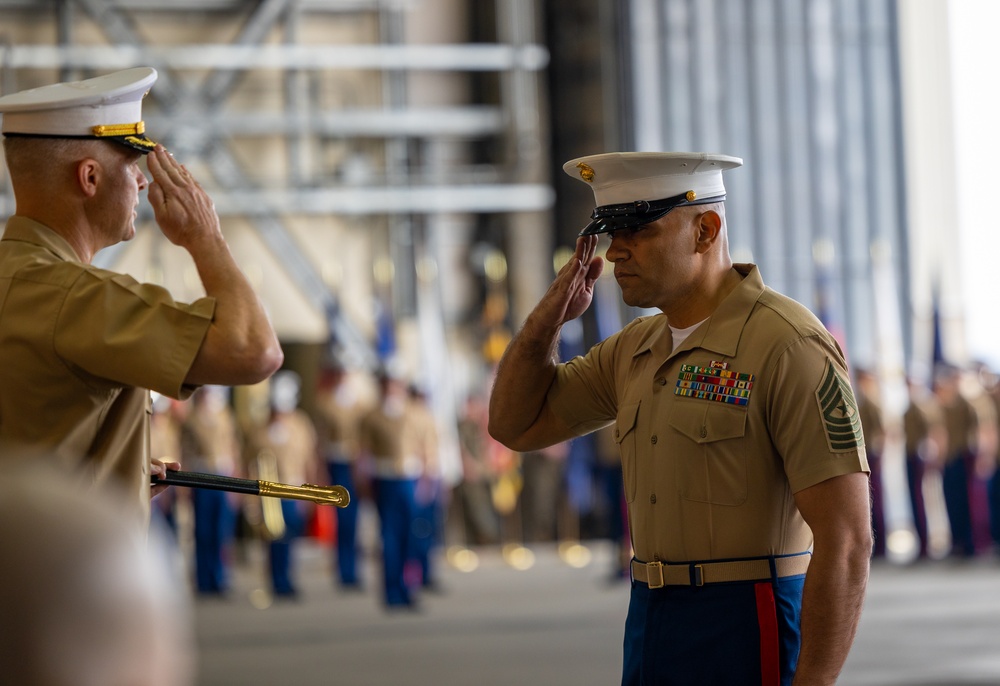 Marine Aircraft Group 12 Hosts A Relief and Appointment Ceremony