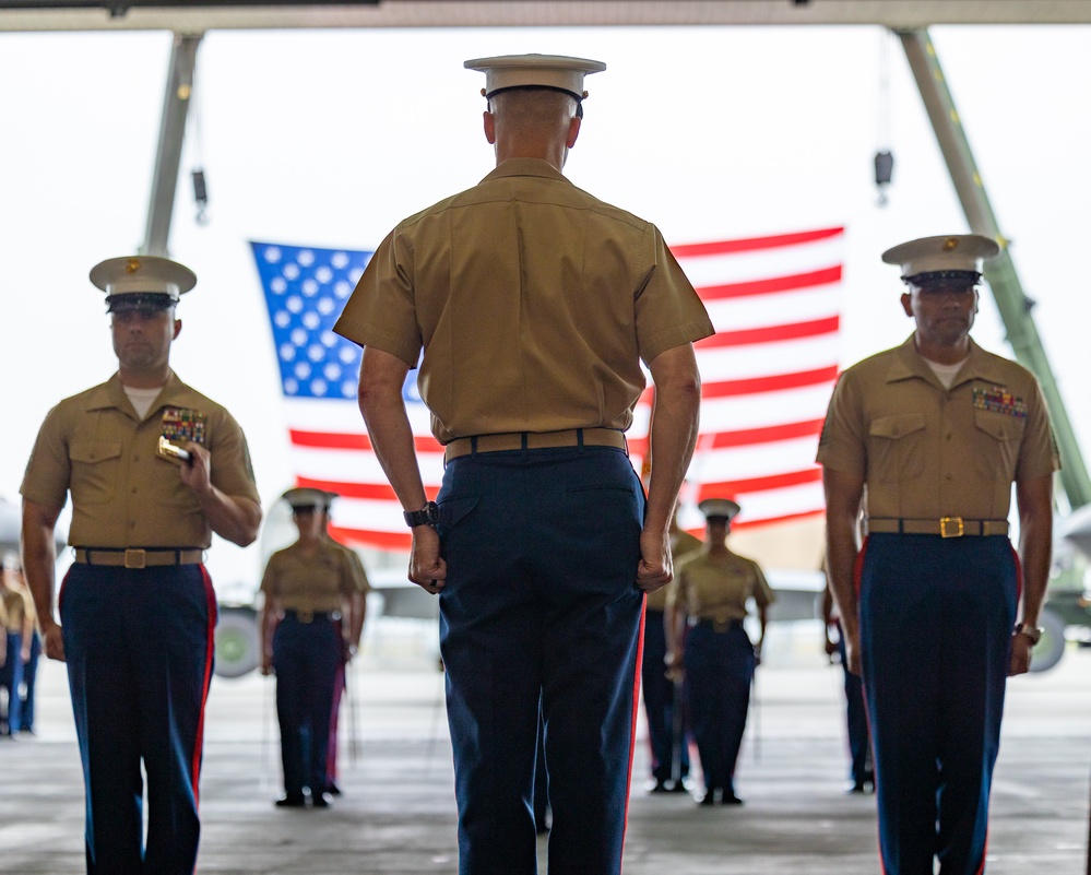 Marine Aircraft Group 12 Hosts A Relief and Appointment Ceremony