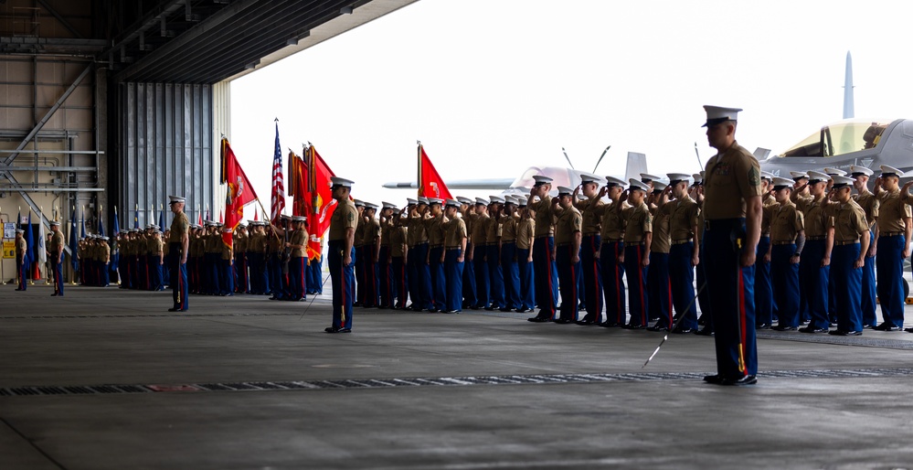 Marine Aircraft Group 12 Hosts A Relief and Appointment Ceremony