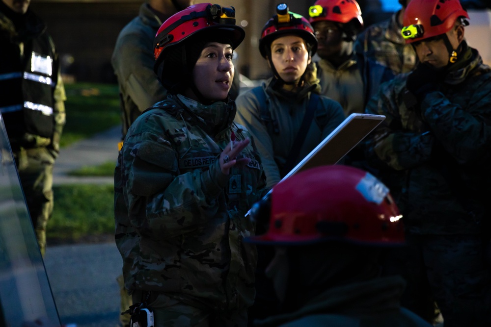 758th Engineers conduct search and rescue at Guardian Response 23
