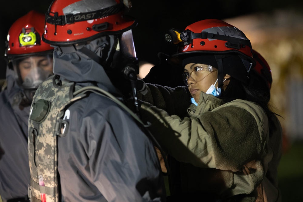758th Engineers conduct search and rescue at Guardian Response 23