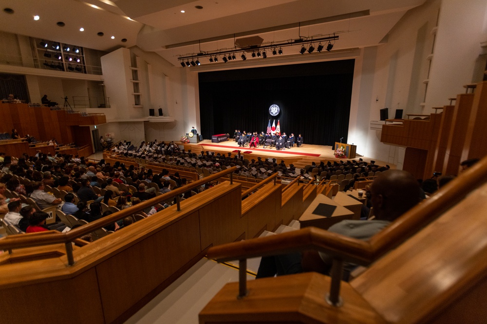 UMGC holds graduation for service members at Otori Hall