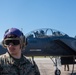 Christopher Mallas refuels an F-15E Strike Eagle