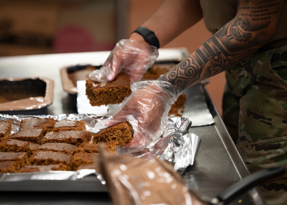 U.S. Air Force, Marines provide dining facility support to KFT23