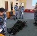 Nepal Armed Police Force (APF) members take part in Medical First Responder training