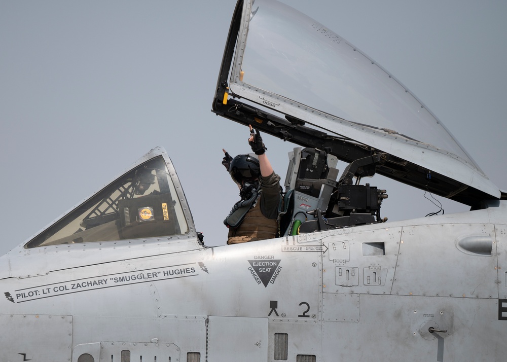 Osan AB A-10s arrive to support KFT 23