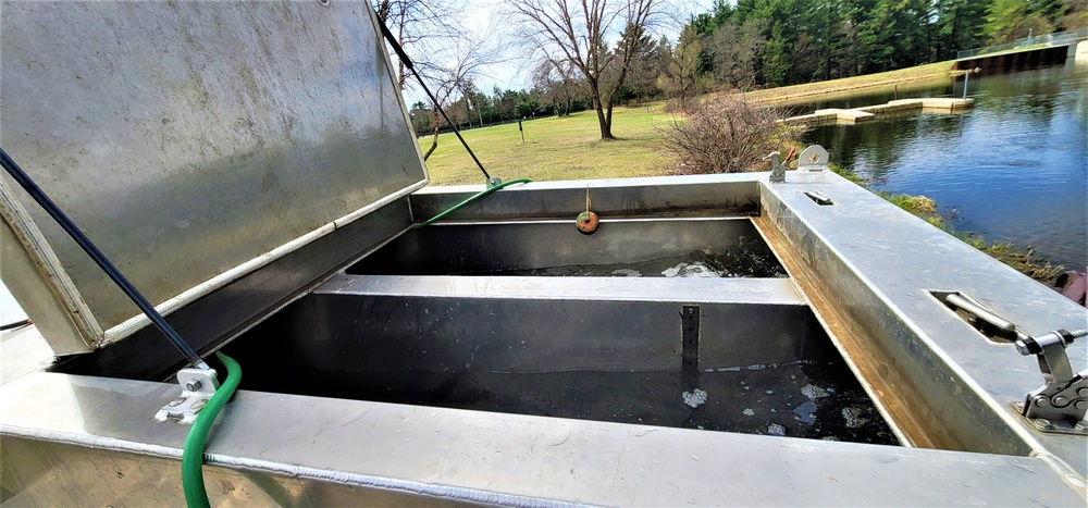 USFWS plants 15,000-plus rainbow trout at Fort McCoy for 2023 fishing season