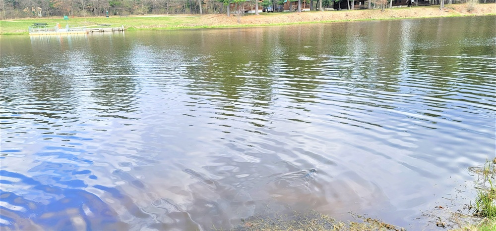 USFWS plants 15,000-plus rainbow trout at Fort McCoy for 2023 fishing season