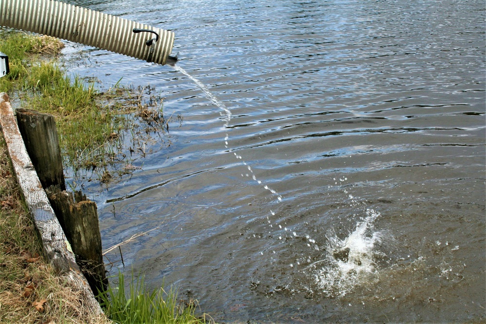 USFWS plants 15,000-plus rainbow trout at Fort McCoy for 2023 fishing season