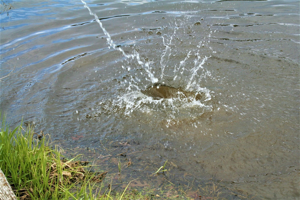 USFWS plants 15,000-plus rainbow trout at Fort McCoy for 2023 fishing season