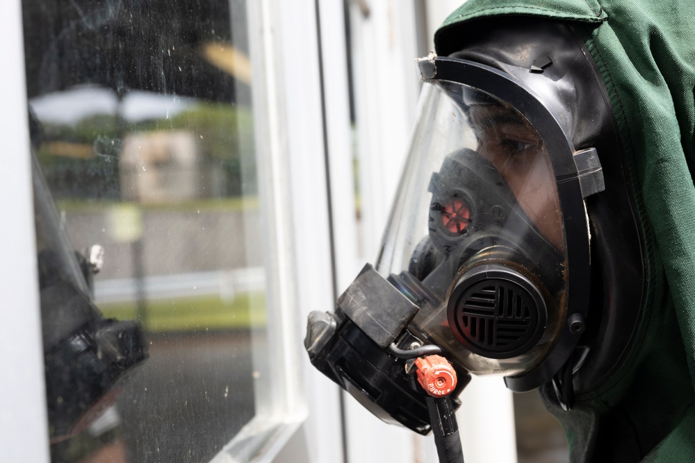 Exercise: Chemicals in the air 31st MEU is prepared